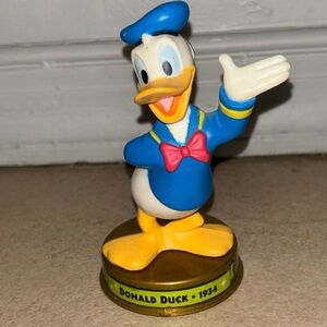 Disney Donald Duck Figurine in Blue and Yellow